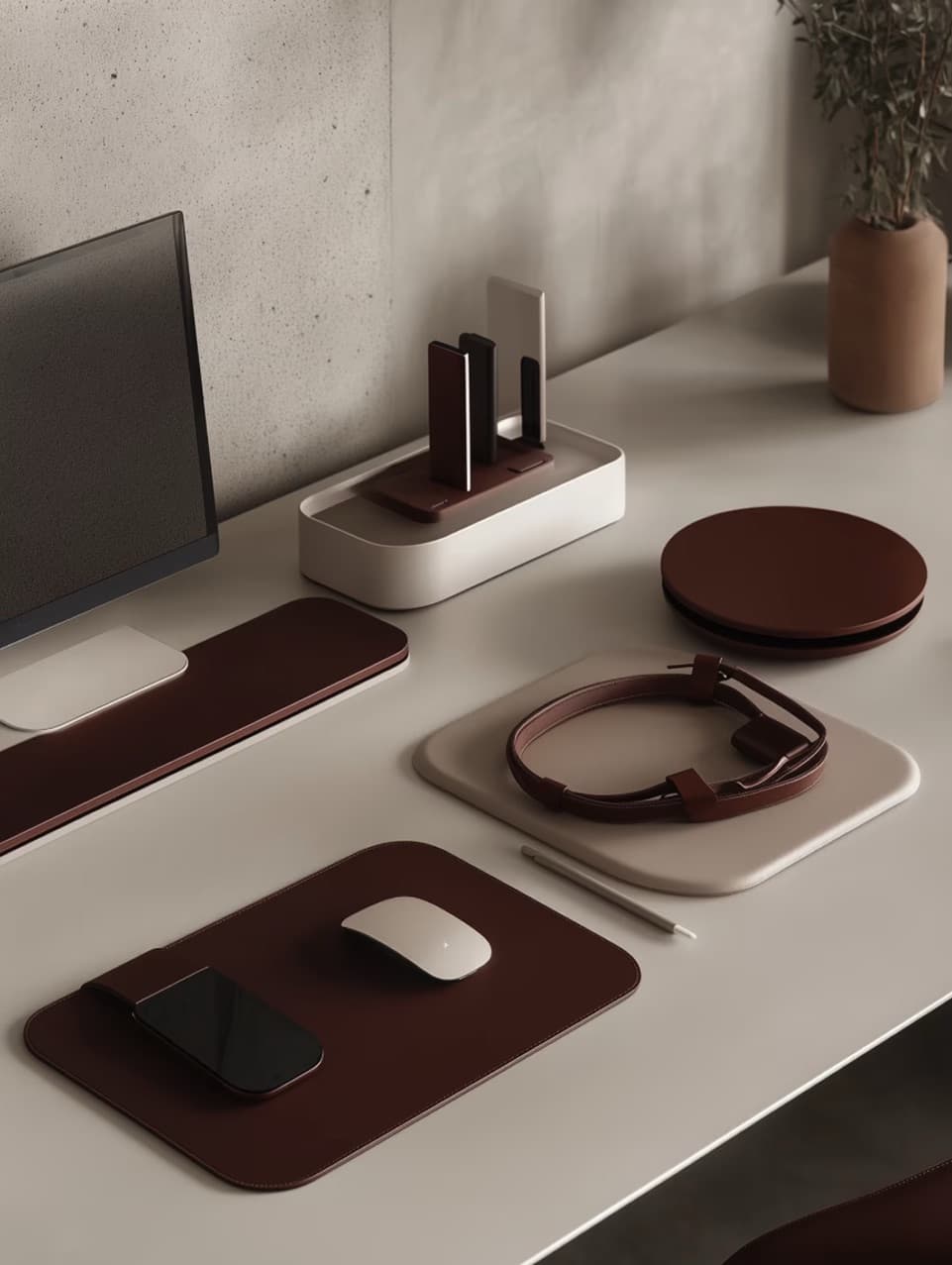 Minimalistischer Workspace